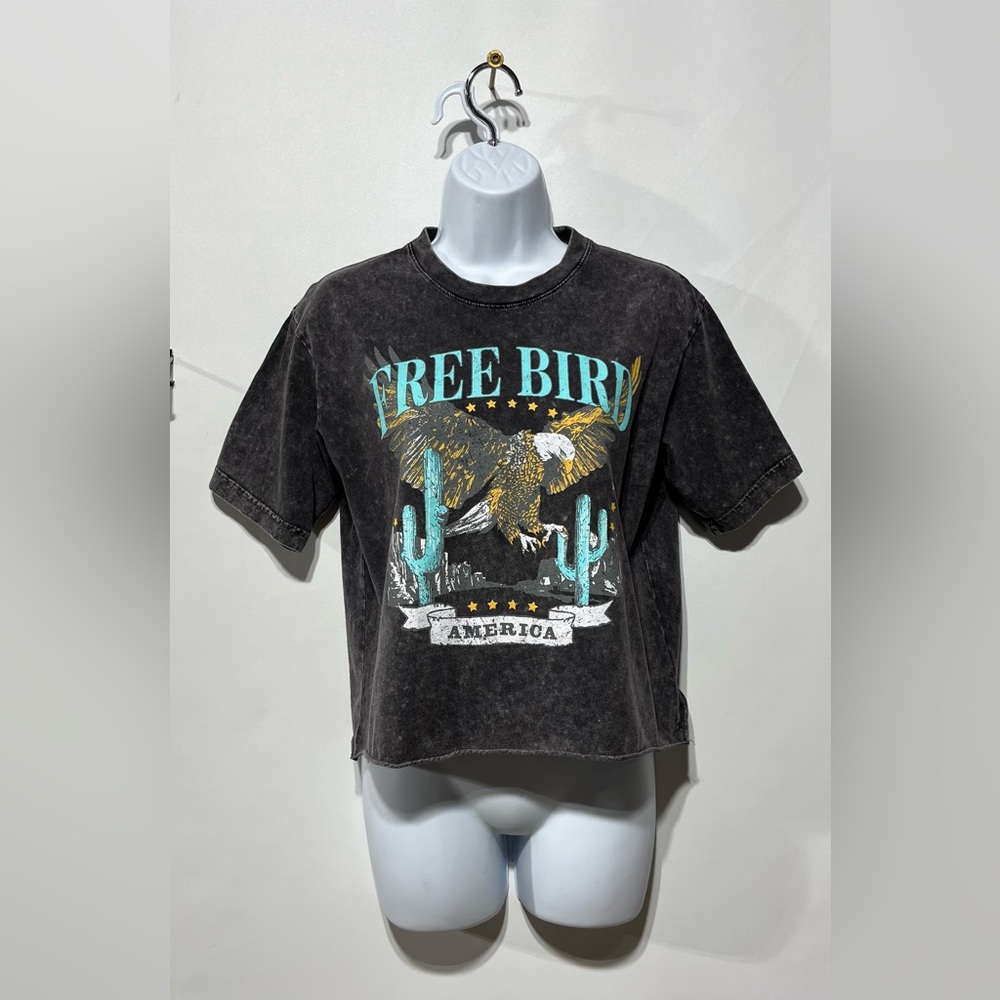 ZUTTER Free Bird Desert Western‎ Vintage Graphic Top Size Medium